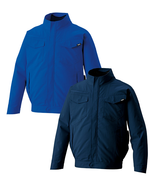 【SUN-S】サンエス空調風神服・空調服 長袖ブルゾン(サイドファン取り付け、難燃、帯電防止JIS T 811適合) KF92661