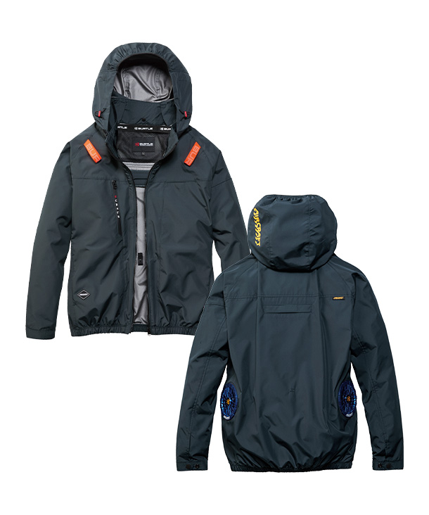 【BURTLE】バートル AIR CRAFT ACブルゾン(サイドファン取り付け、チタン加工) AC2091【2026年製】