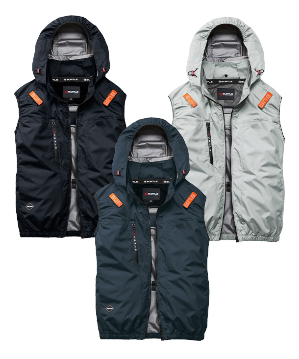 【BURTLE】バートル AIR CRAFT ACベスト(ハイバックファン取り付け、チタン加工) AC2094HB【2026年製】