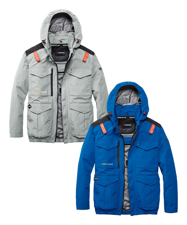 【BURTLE】バートル AIR CRAFT ACブルゾン(ハイバックファン取り付け、チタン加工) AC2101【2026年製】