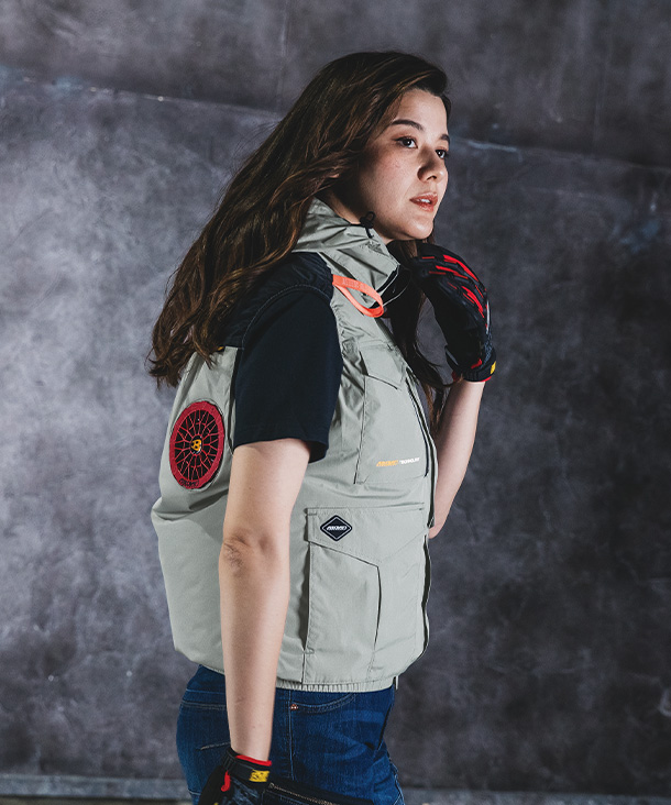 【BURTLE】バートル AIR CRAFT ACベスト(ハイバックファン取り付け、チタン加工) AC2104【2026年製】