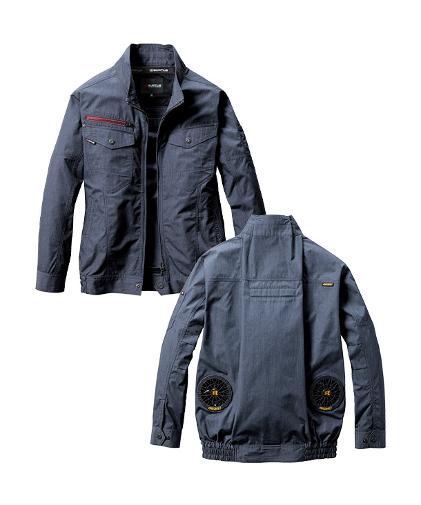 【BURTLE】バートル AIR CRAFT ACブルゾン(ローバックファン取り付け、チタン加工) AC7141【2026年製】