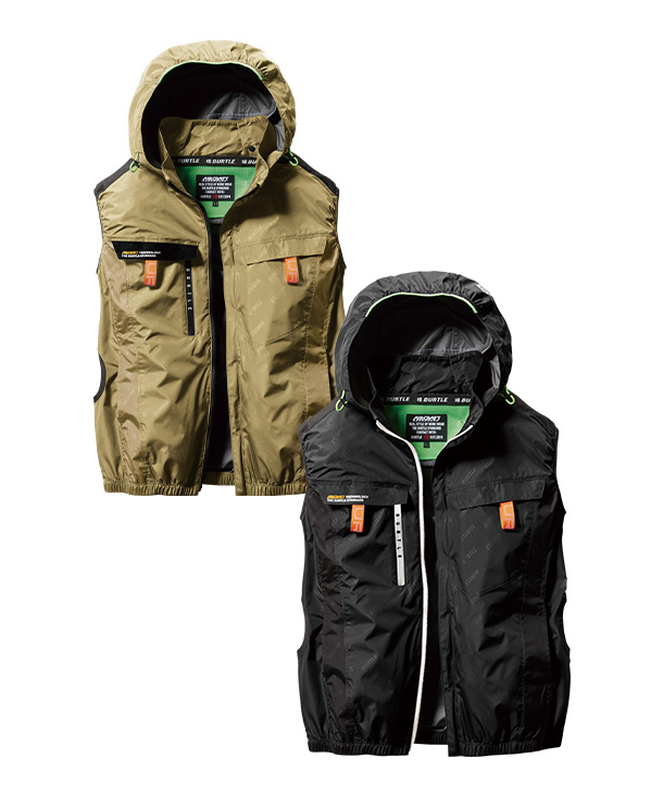 【OUTLET】限定価格!!BURTLE 空調服 AIR CRAFT ブルゾン(単品) 　AC2024【2024年製品】