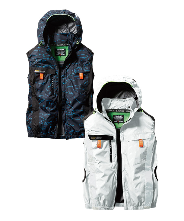 【OUTLET】限定価格!!BURTLE 空調服 AIR CRAFT ブルゾン(単品) 　AC2024【2024年製品】