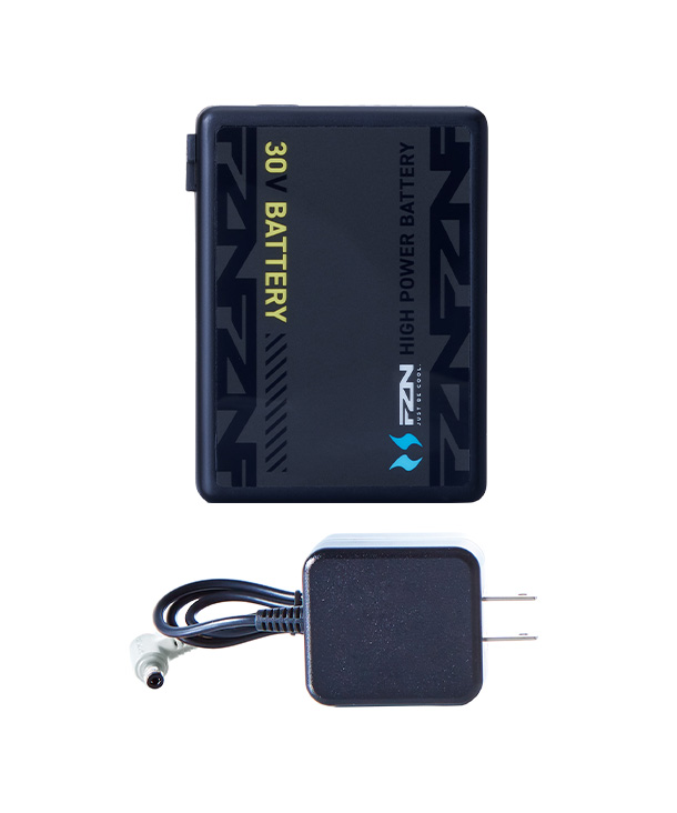 【空調風神服】フウジンフク 30V 仕様　フラットパワーファン・バッテリーセットRD9680G-RD9630H(GLOBAL LABEL)