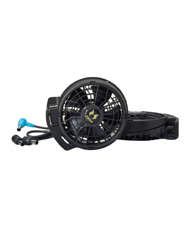 【空調風神服】フウジンフク 24V 仕様　ななめパワーファン・バッテリーセットRD9691NJ-RD9610PH(JAPAN LABEL)