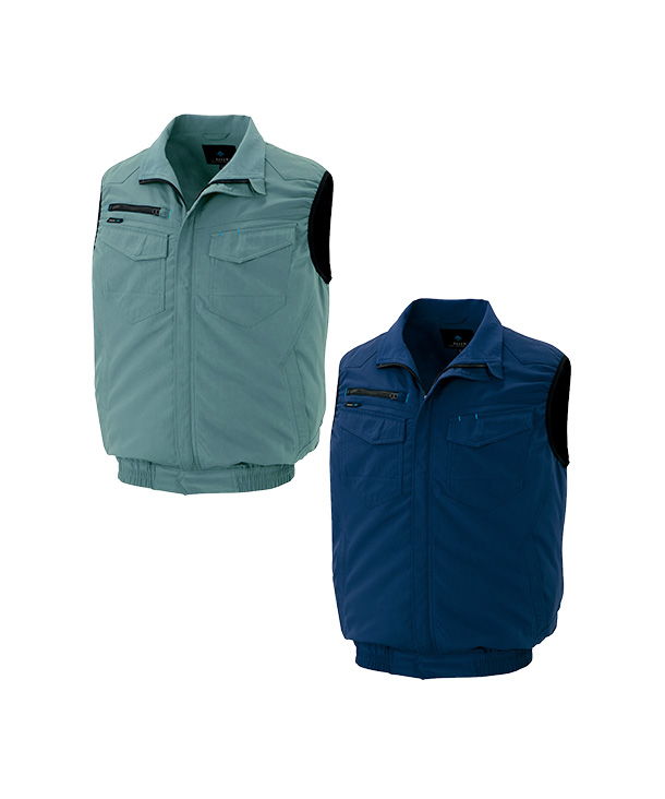 AITOZ】アイトス 空調服 軽量ドビー ベスト 14.4V ファン・バッテリーセット AZ2997-b バートル 空調服™・ファン付き作業着 専門店C-STYLE（シースタイル）