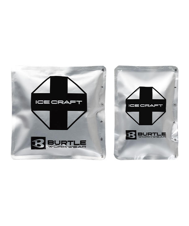 【BURTLE】バートル アイスクラフトベスト&アイスパックセット IC103S(ベスト・500gアイスパック1個・1kgアイスパック1個)