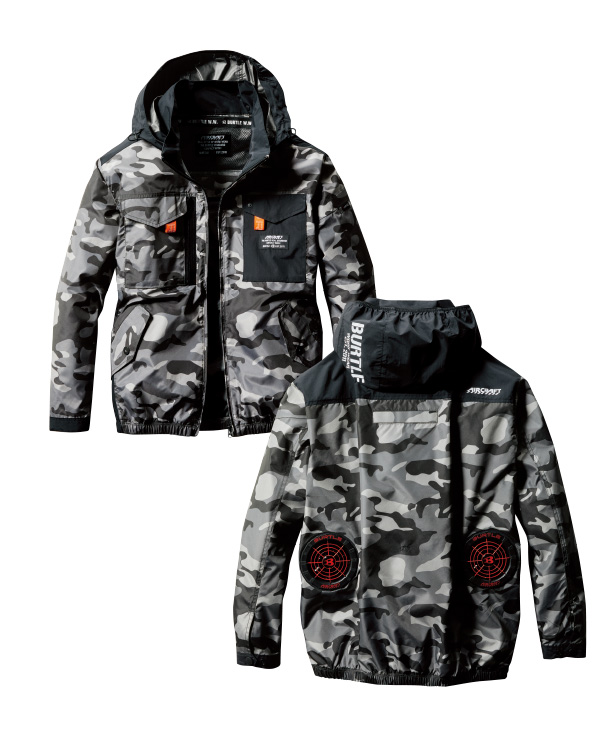 【OUTLET】限定価格!!BURTLE 空調服 AIR CRAFT ブルゾン(単品) 　AC1151【2023年製品】