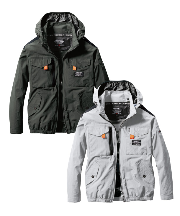 【OUTLET】限定価格!!BURTLE 空調服 AIR CRAFT ブルゾン(単品) 　AC1151【2023年製品】