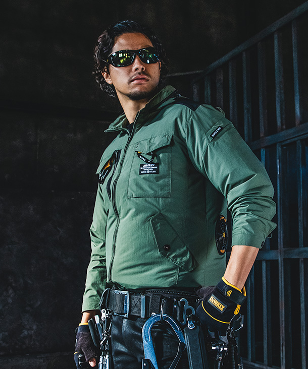 【OUTLET】限定価格!!BURTLE 空調服 AIR CRAFT ブルゾン(単品) 　AC1151【2022年製品】
