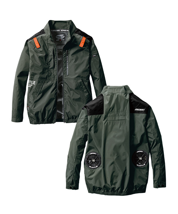 【OUTLET】限定価格!!BURTLE 空調服 AIR CRAFT ブルゾン(単品) 　AC2011【2023年製品】