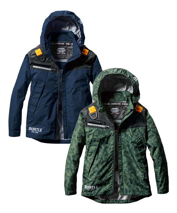 【OUTLET】限定価格!!BURTLE 空調服 AIR CRAFT ブルゾン(単品) 　AC1191【2023年製品】