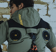 ハイバックファン取付