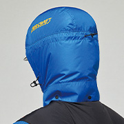 大型フードスピンドル付き(前・後)(ボタン止め着脱仕様)