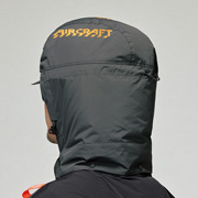 大型フードスピンドル付き(前・後)(ボタン止め着脱仕様)