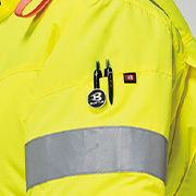 袖ペンポケット