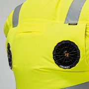 アームハイバックファン※特許取得済