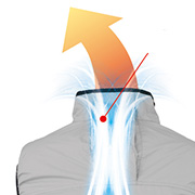 エアダクト構造衿