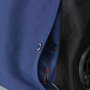 両脇ポケット(コードホール付き)