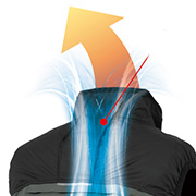 エアダクト構造衿