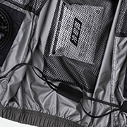 コードストッパー(マジックテープ留め)